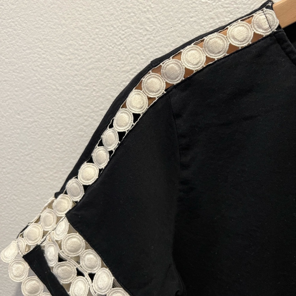 J Crew Embroidered Tee - Picture 5 of 5